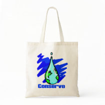 Conserve Water Tote Bags