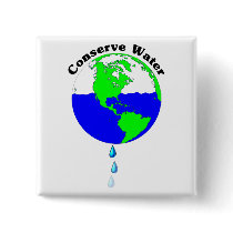 Conserve Water Pin