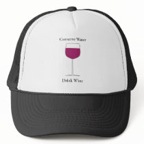 Conserve Water Drink Wine Mesh Hat