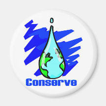 Conserve Water Magnets