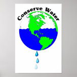 Conserve Water posters