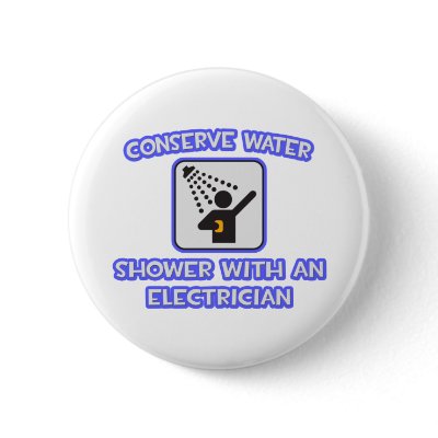 Conserve Water .. Shower With an Electrician by Jobs_And_Occupations