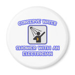 Conserve Water .. Shower With an Electrician