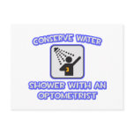 Conserve Water .. Shower With an Optometrist