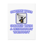 Conserve Water .. Shower With Resp Therapist