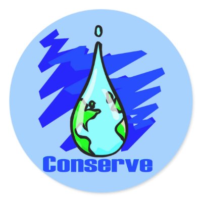 Conserve Water Sticker by HolidayBug