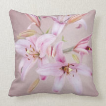 CONSIDER THE LILLIES OF THE FEILD PILLOW