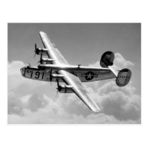 Consolidated B-24 Liberator Postcard