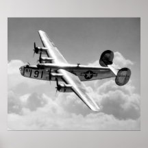 Consolidated B-24 Liberator Poster