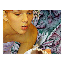 CONSOLING A FAE FRIEND.jpg Post Card