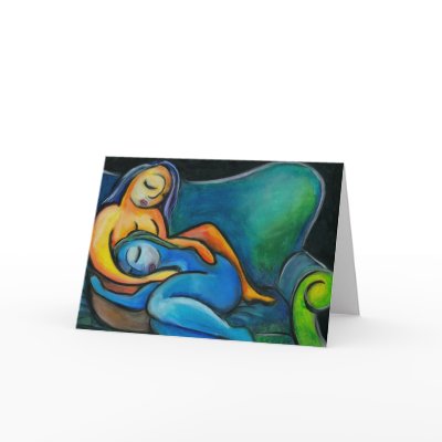 Consoling Friend Greeting Card by Lealon