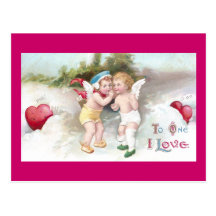 Conspiring Cupids in Cloud Postcards