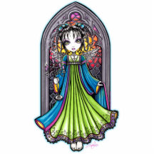 Constance Stained Glass Angel Photo Sculpture