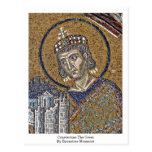 Constantine The Great By Byzantine Mosaicist Post Card
