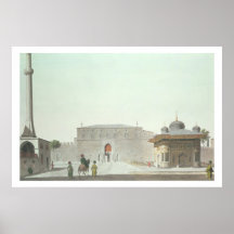 Constantinople: Haghia Sophia Square showing the f Posters