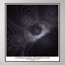CONSTELLATION "DRAGON"S LAIR" PRINT