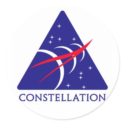 Constellation Logo Round Stickers by ImperfectSense