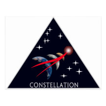 Constellation Program Logo Postcards