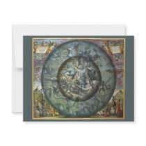 Constellations of Northern Sky, Andreas Cellarius Custom Invite