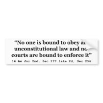 Constitution 16 Am Jur 2nd Sec 177 late 2d Sec 256 Bumper Stickers