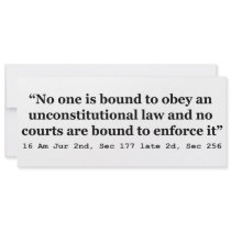 Constitution 16 Am Jur 2nd Sec 177 late 2d Sec 256 Personalized Announcement