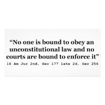 Constitution 16 Am Jur 2nd Sec 177 late 2d Sec 256 Photo Greeting Card