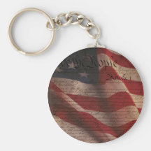 Constitution and Flag Key Chains