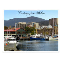 constitution dock hobart postcards