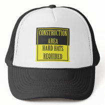 Construction Area - Hard Hats Required
