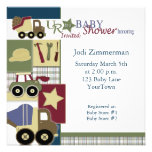 construction_baby_shower2, Jodi Zimmerman, Satu... Personalized Invitation