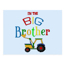 Construction Big Brother Gifts Postcards
