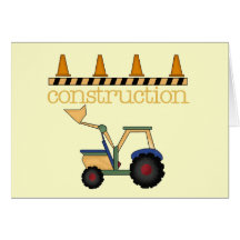 Construction Bucket Loader t-shirts and Gifts Cards