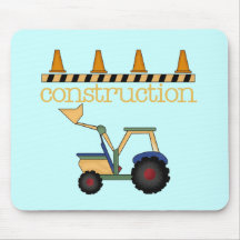 Construction Bucket Loader t-shirts and Gifts Mousepad