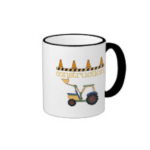 Construction Bucket Loader t-shirts and Gifts Coffee Mugs