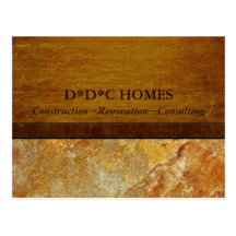 Construction Builders Advertising Postcards