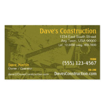 Construction Business Card