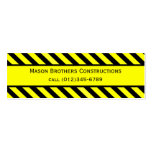 construction business card template