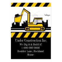 Construction Company business cards