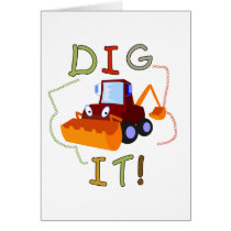 Construction Dig It T-shirts and Gifts Cards
