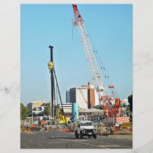 Construction equipments custom flyer