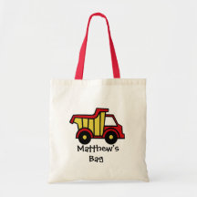 Construction Fun/ Dump Truck Bags