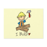 Construction I Build T-shirts and Gifts Post Cards