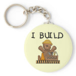 Construction I Build Tshirts and Gifts Key Chains