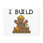 Construction I Build Tshirts and Gifts Post Card