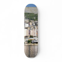 Construction In Sarande Town In Albania Skate Board
