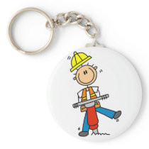 Construction Jack Hammer T-shirts and Gifts Key Chains