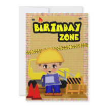 Construction Party Announcements