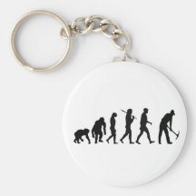 Construction worker gardener gear keychains