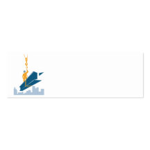 Construction Worker I-Beam Girder Business Card