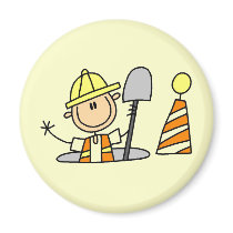 Construction Worker in Manhole Tshirts and Gifts